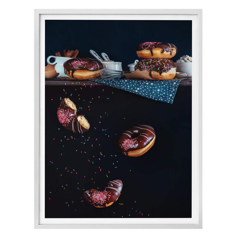 Plakat - Belenko - Donuts from the top
