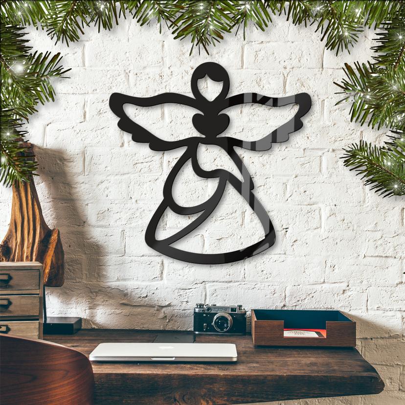 Decoración acrílica Ángel