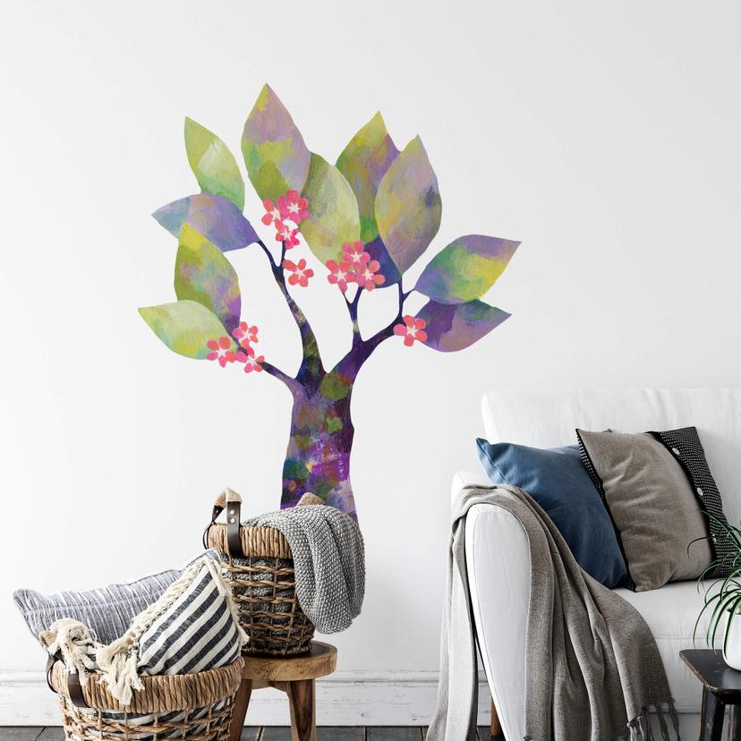 Muursticker Blanz - Bloemenboom