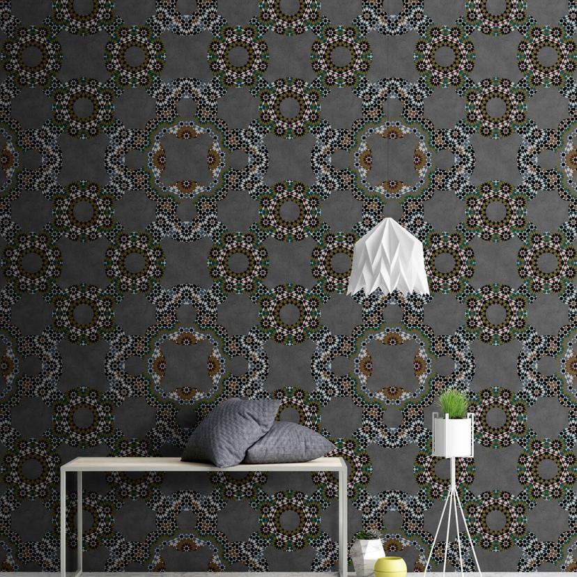 Livingwalls papier peint photo Walls by Patel graphite 3