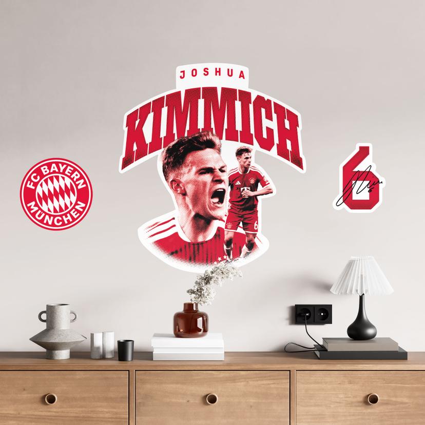 Wandsticker FCB - Joshua Kimmich 2026/27