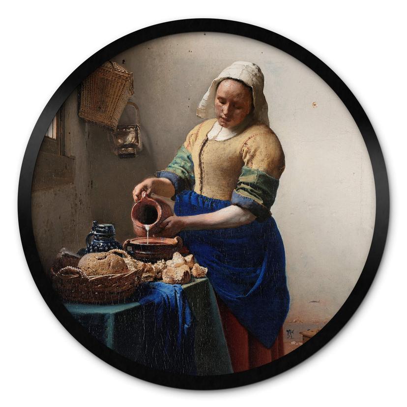 Plakat Vermeer - The girl with the milk jug
