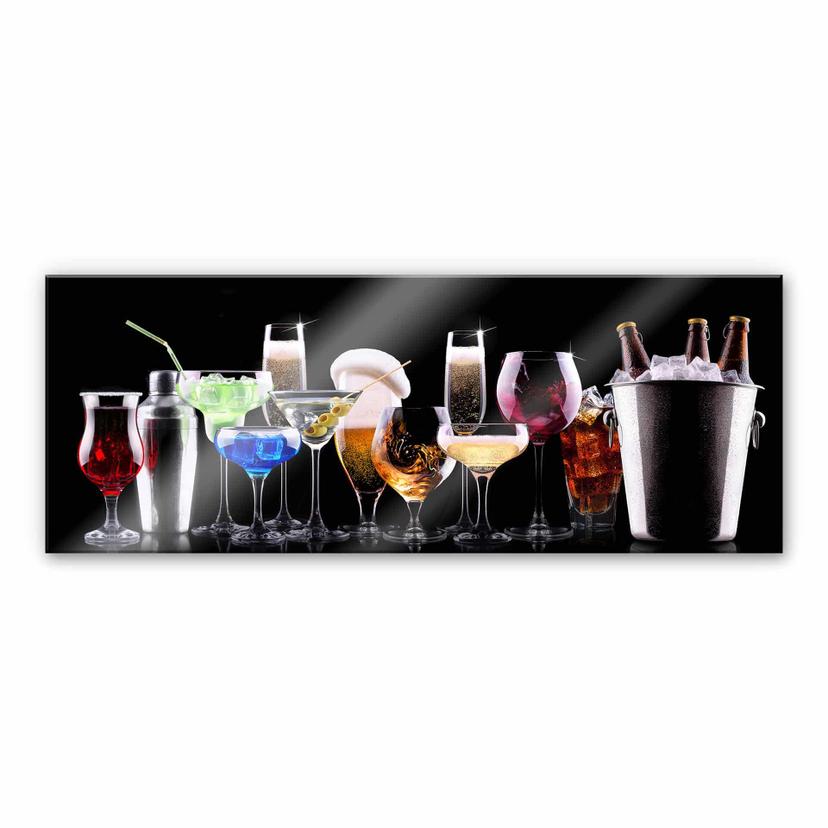 Akrylbillede Cocktail Feeling - Panorama