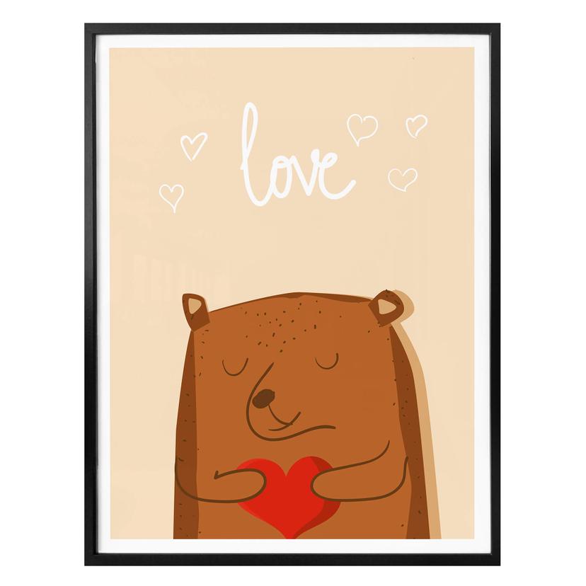 Poster Berensterke Liefde