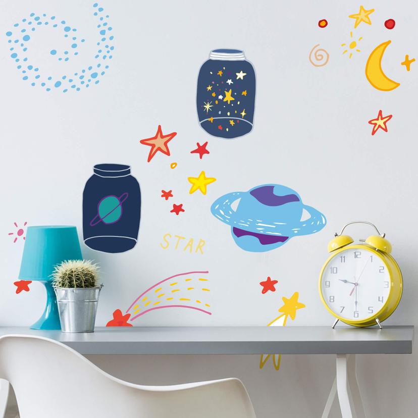 Adsivo murale - Catturando le stelle