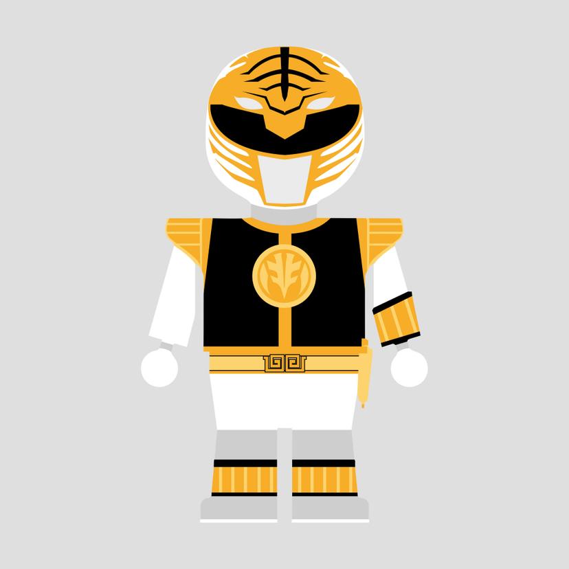 Adesivo murale Gomes - Power Ranger