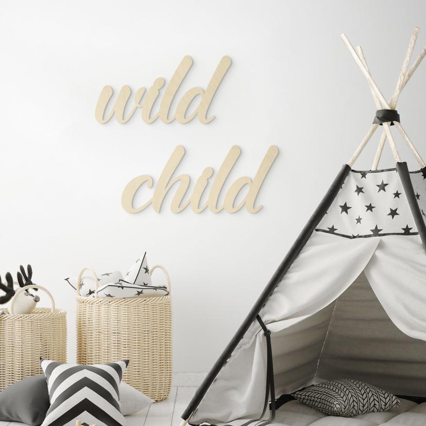 Vægdekoration Popler træ Wild Child