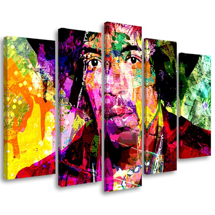 Lærredstryk 5 stykker, Jimmy Hendrix musik