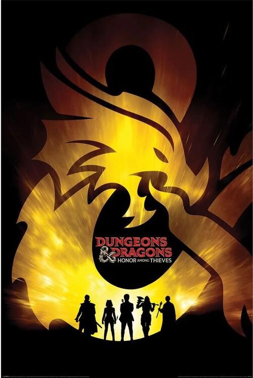 Poster, Film poster Dungeons & Dragons Movie - Ampersand Radiance 61x91,5 cm