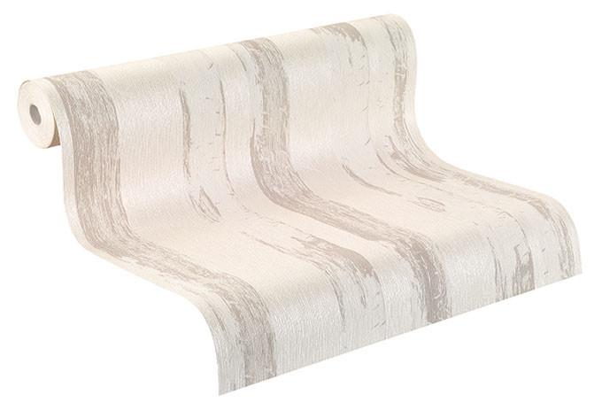 Rasch Vliestapete Amélie silber, metallic, creme, beige