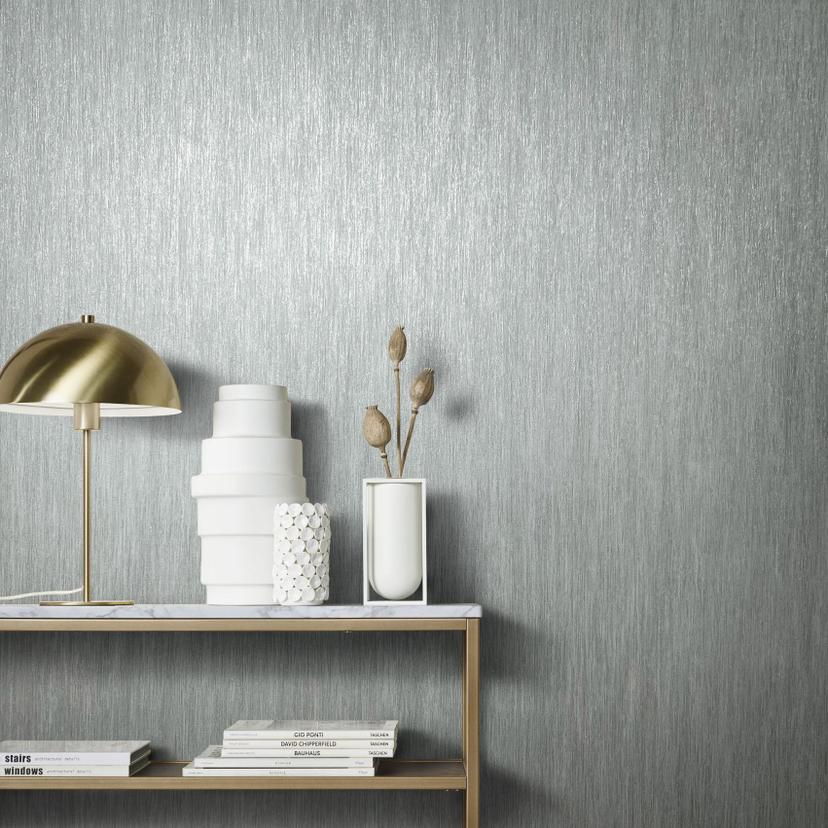 Almindeligt tapet, non-woven Naturlig Opulence grå