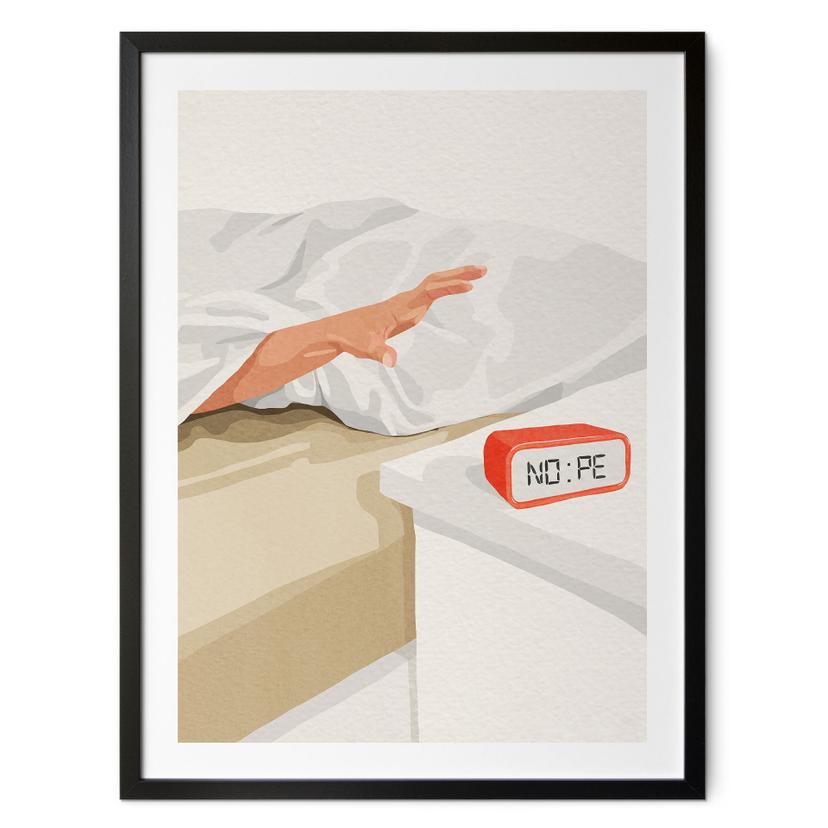 Póster Nope - Despertador por la mañana - Dekel