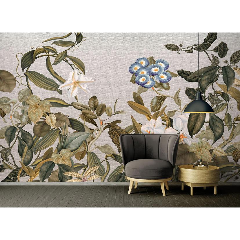 Architects Paper Papier peint photo Atelier 47 Botanic Sketch fleurs