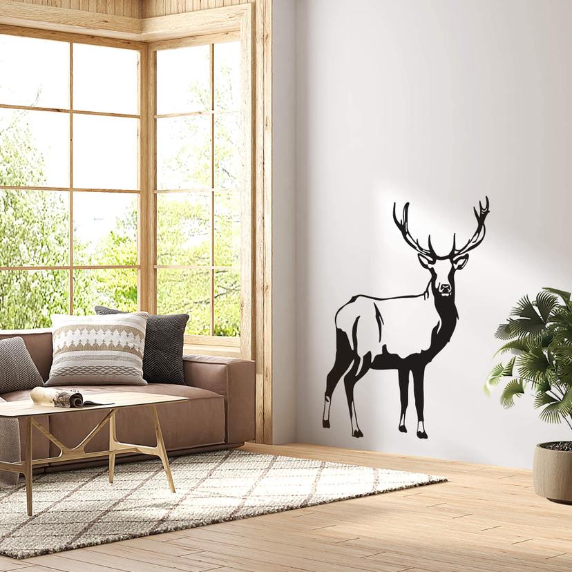 Muursticker Hert Silhouet