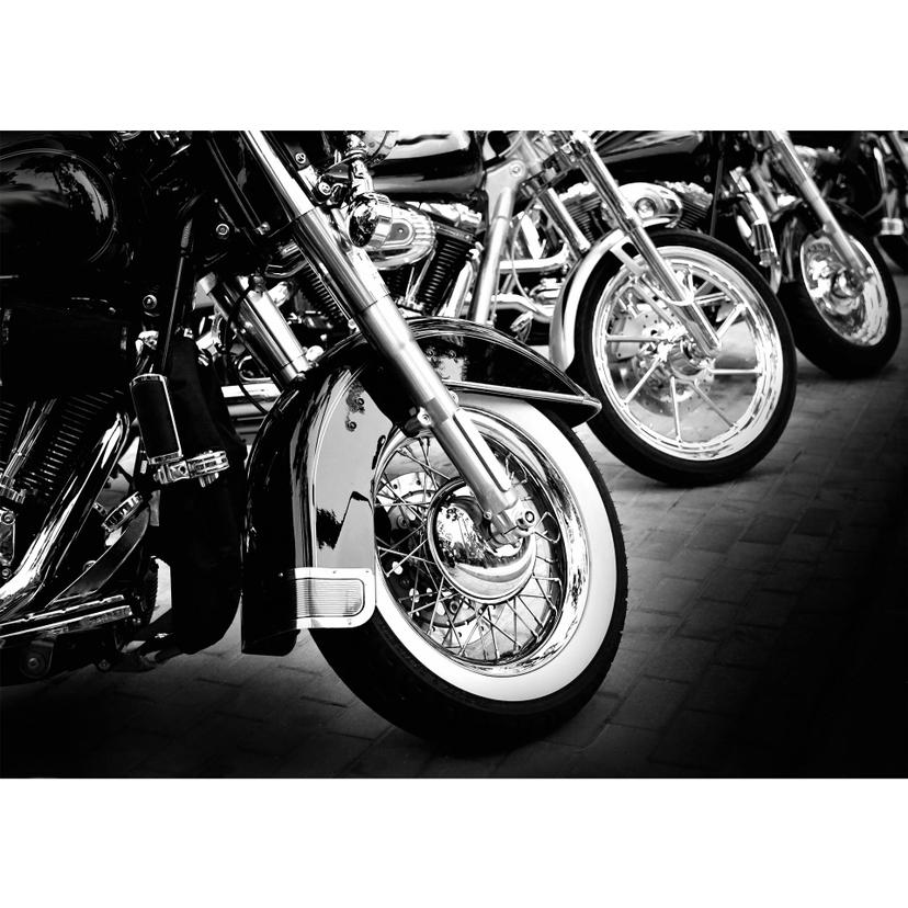 Fototapete Motorcycle Wheels