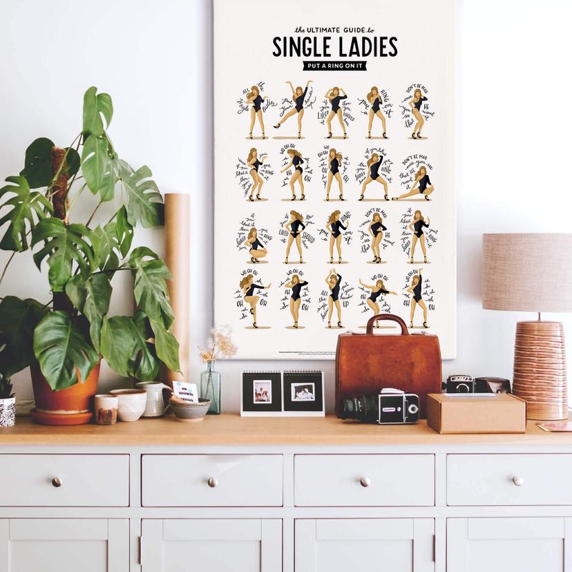 Stampa su tela Tohmé - Single Ladies