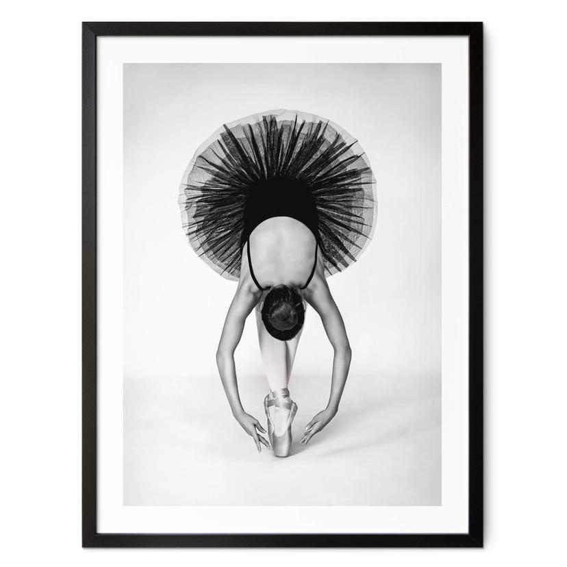 Póster Pentony MA - Bailarina blanco y negro