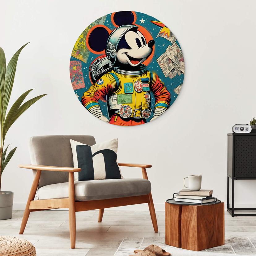 Cerchio a muro Treechild - Astronaut Mickey