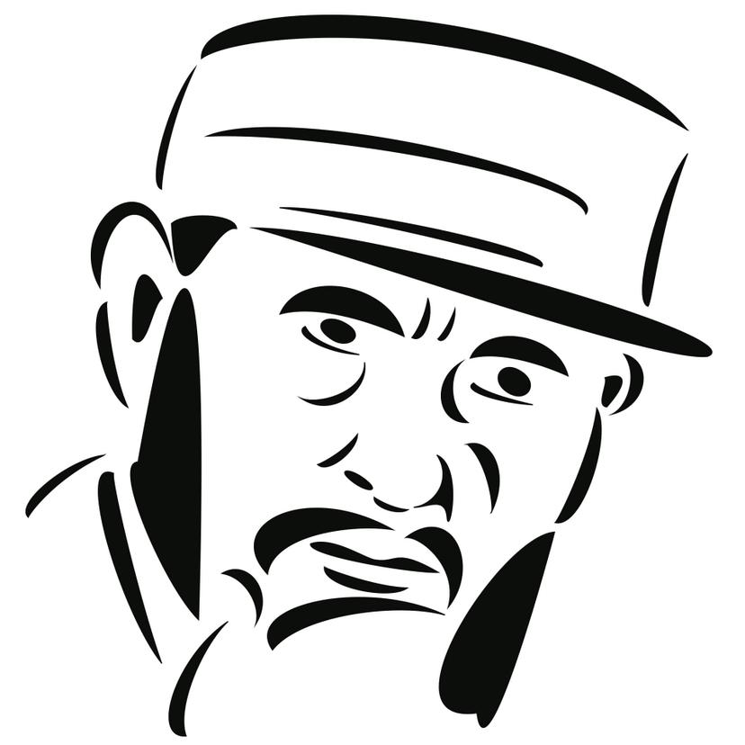 Adesivo murale - Fidel