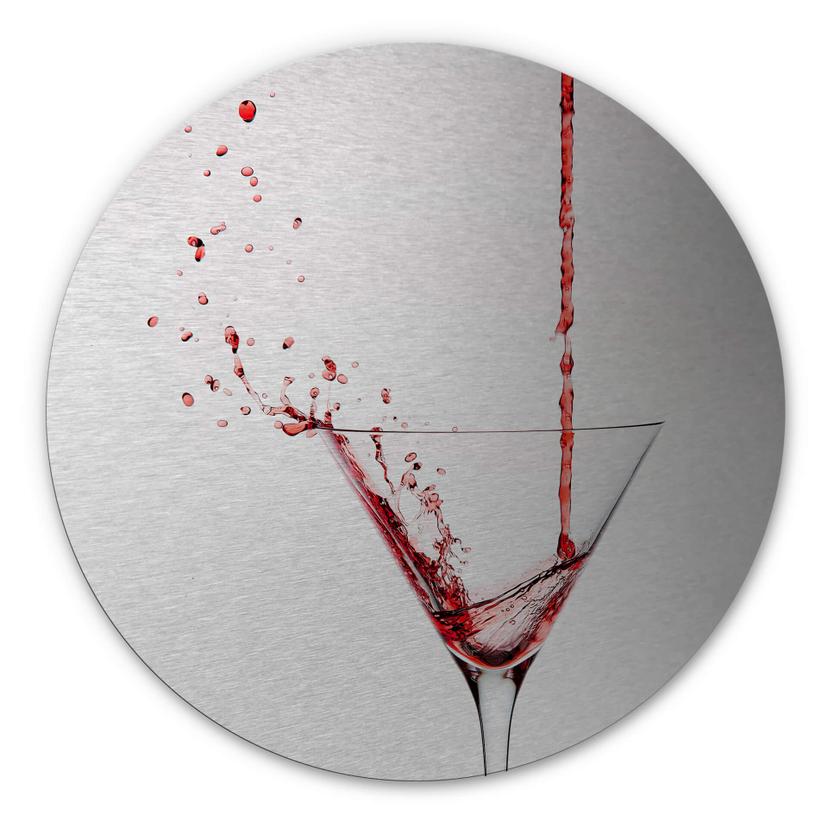 Peinture Dibond effet argent Pabst - Cocktail
