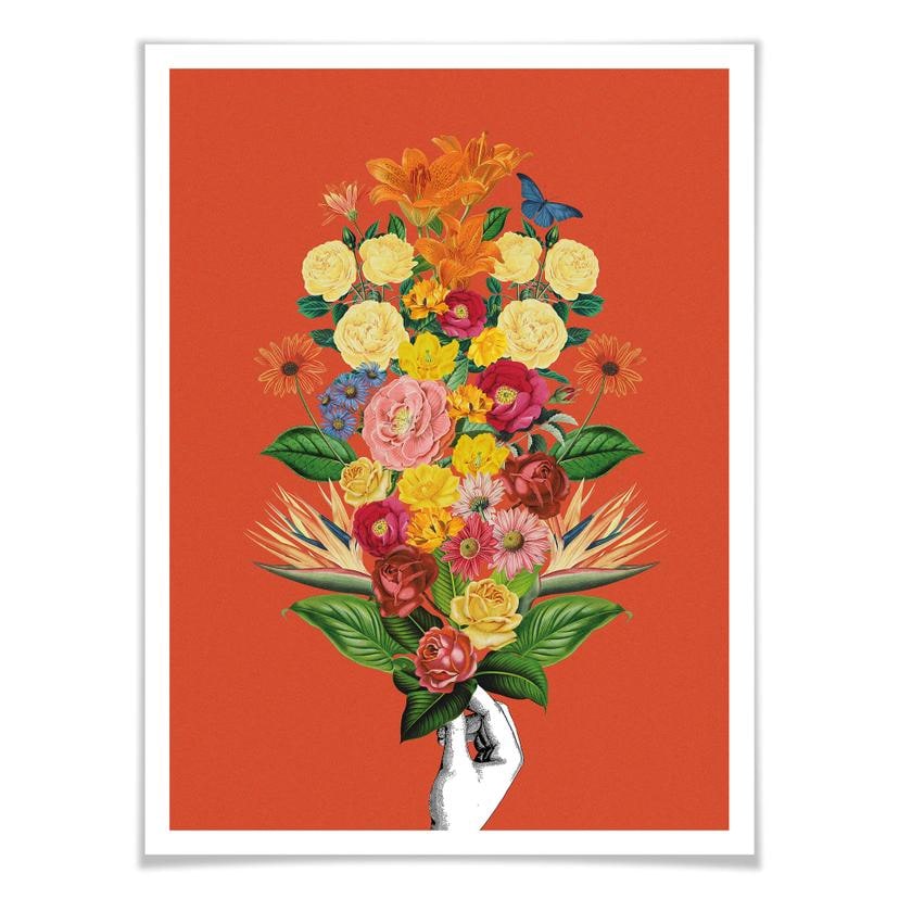 Poster Frida Floral Studio - Botanical