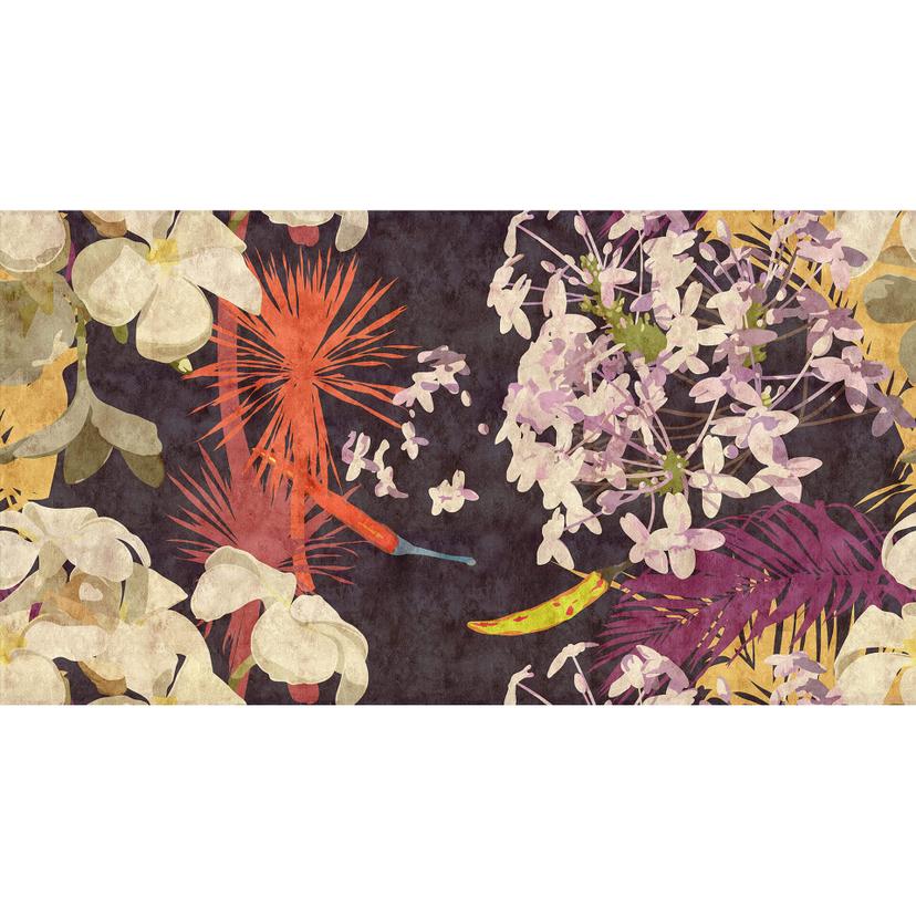 Livingwalls Fotomurale Walls by Patel 2 vintage bouquet 1