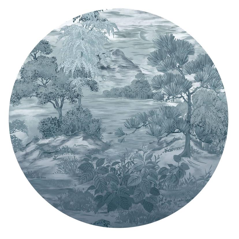 Papel pintado digital Fujiyama en 1,4 m x 1,4 m Fashion for Walls 4 de Guido Maria Kretschmer