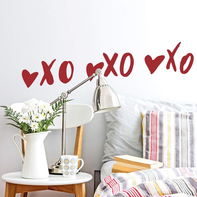 Sticker mural Symboles de baisers