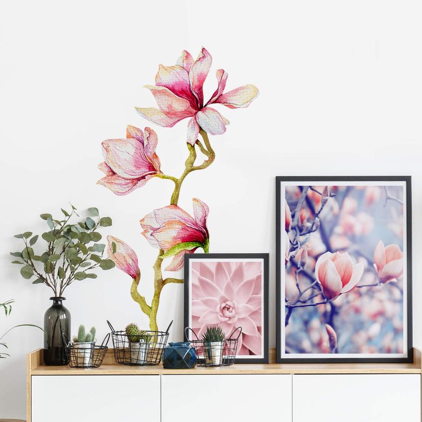 Wallsticker Kvilis - Magnolia 02