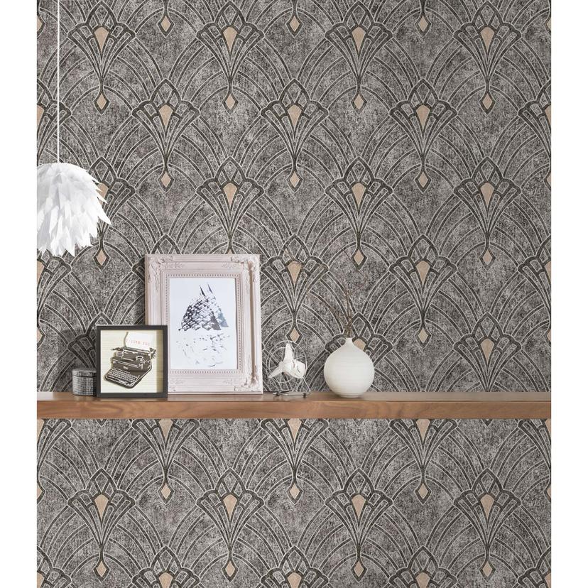 Livingwalls Mata Hari papier peint intissé Art Déco