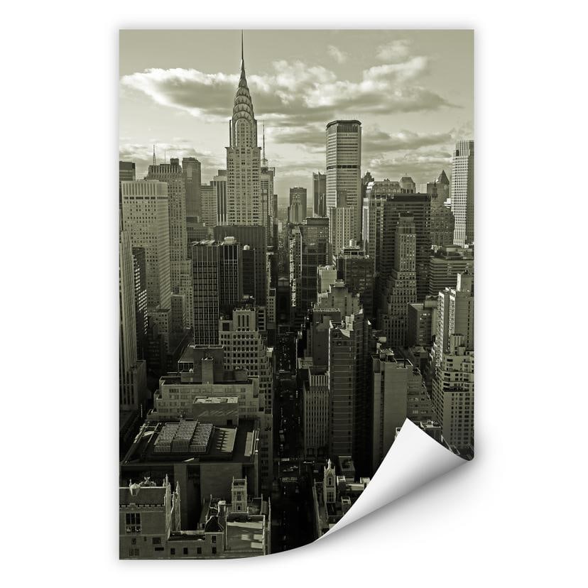 Zelfklevende Poster - Manhattan