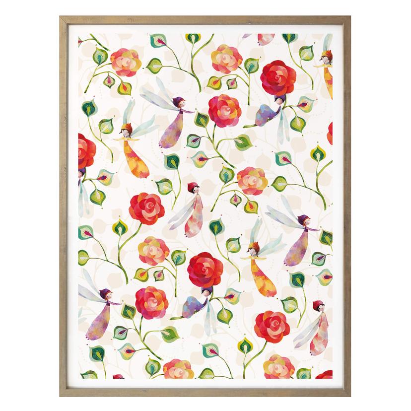 Affiche Blanz - Rose magique