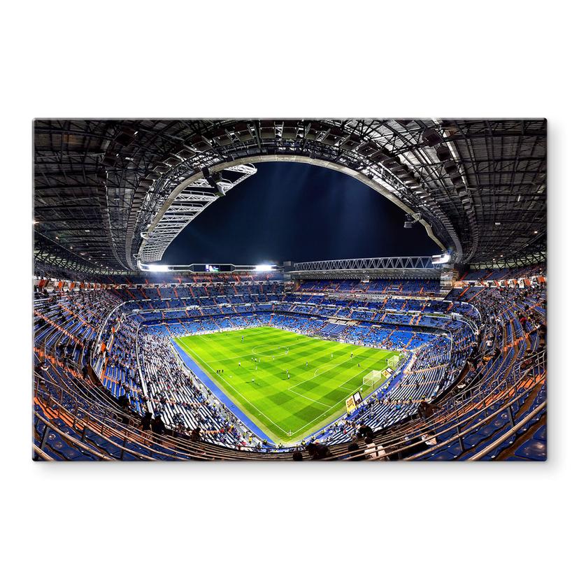 Tableau sur verre García - Stade de Santiago Bernabéu - Real Madrid