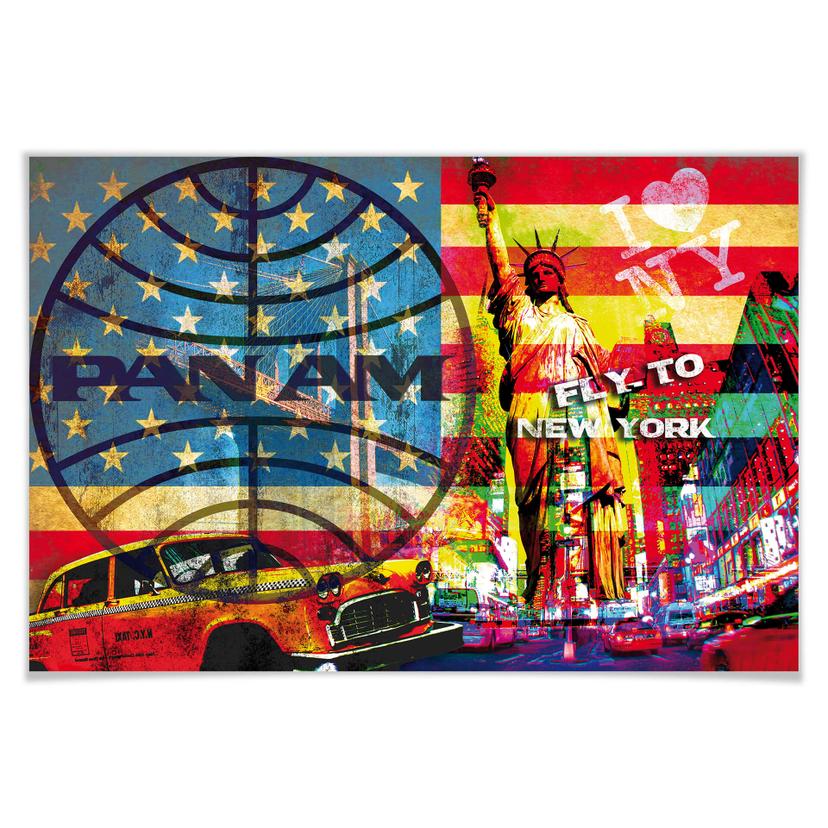 Poster Pan Am – New York