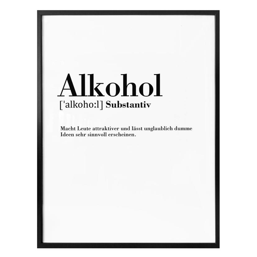 Plakat - Typografi - Alkohol