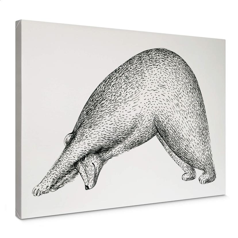 Canvas Kvilis - Oso Yoga 01