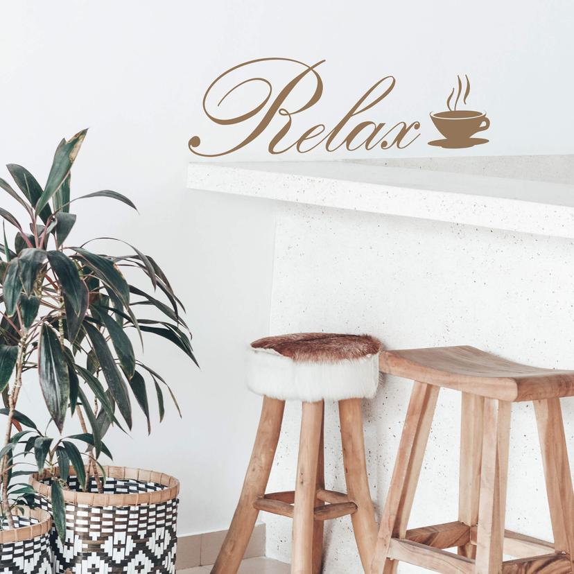 Sticker mural - Relax