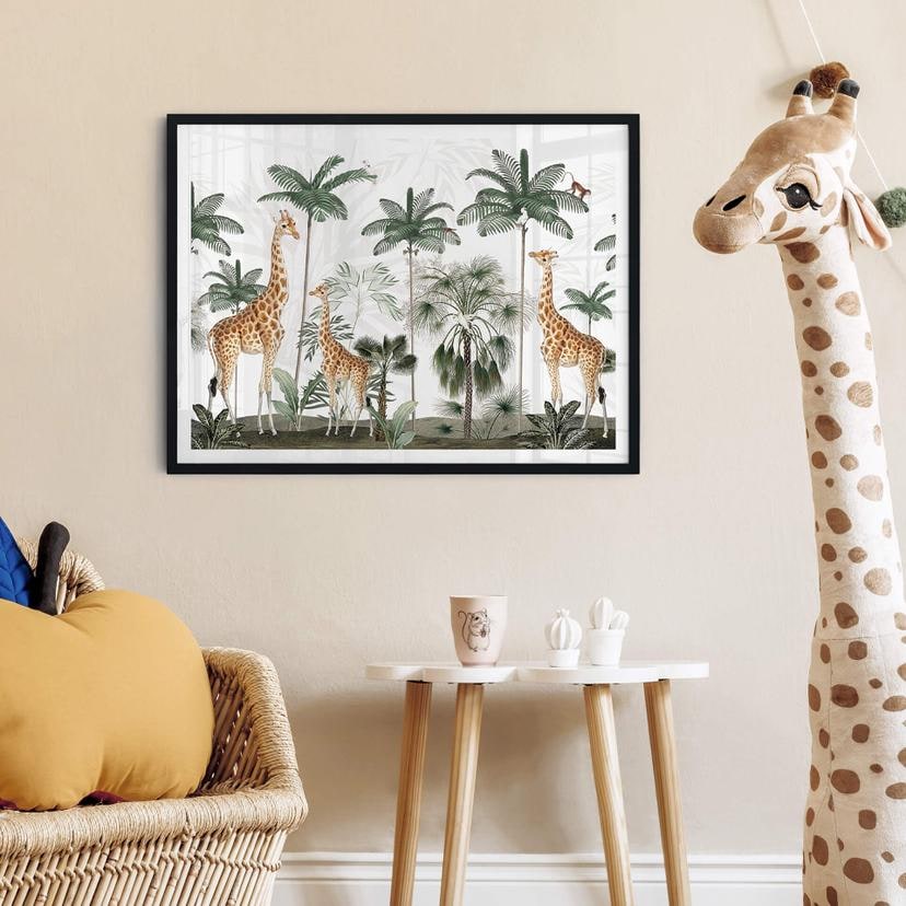 Plakat Kikki Belle - Żyrafy