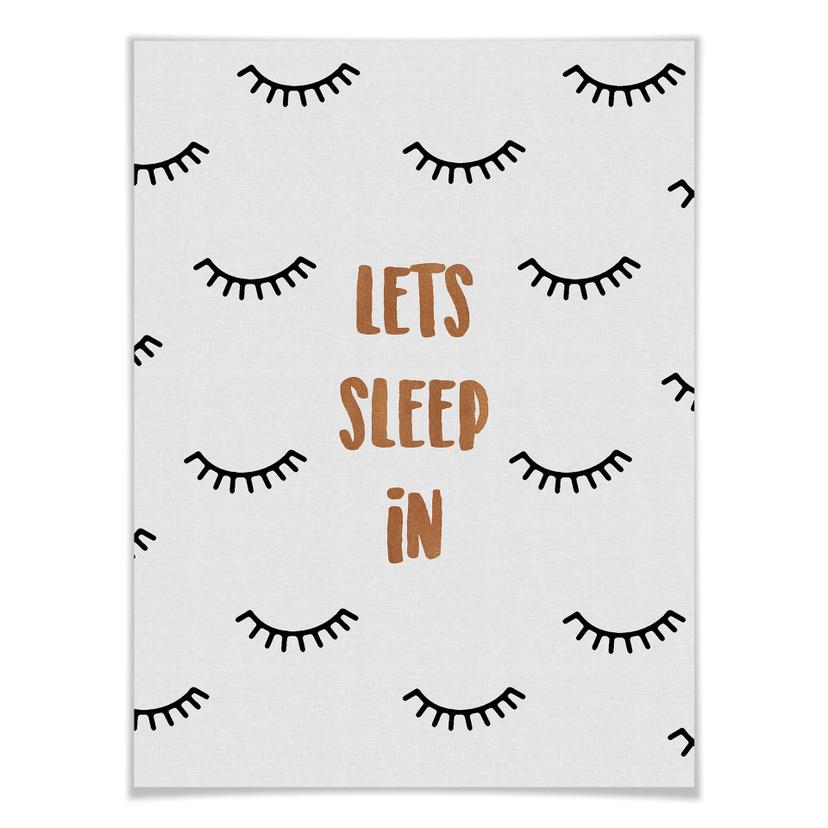 Poster Orara Studio - Let's Sleep In