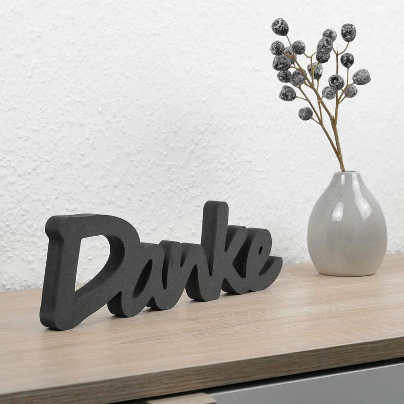 MDF bogstaver - Danke