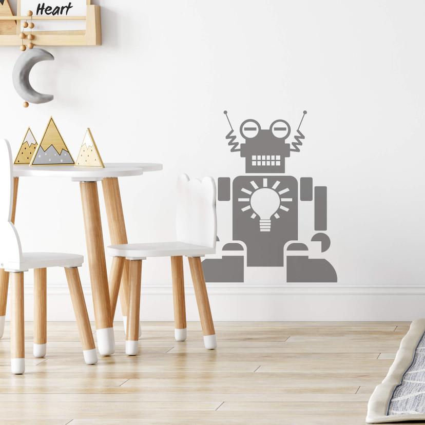 Sticker mural - Robot Aaron