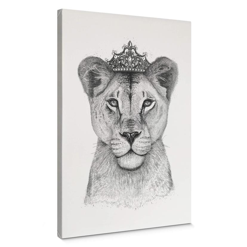 Tableau sur toile Korenkova - La Reine Lionne