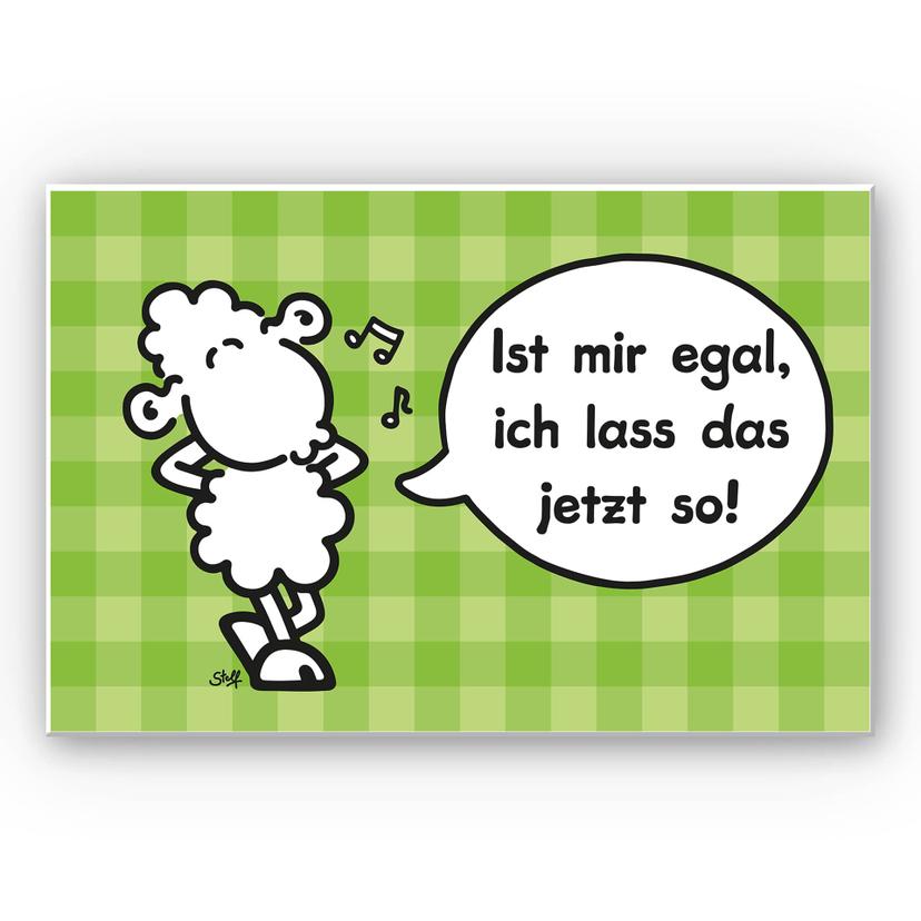 Wandbild sheepworld Worthelden Egal