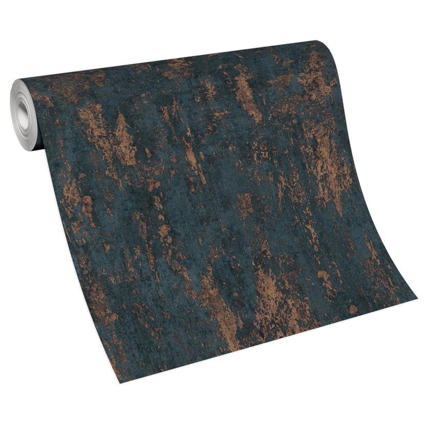 Erismann Vliesbehang Casual Chic Blauw