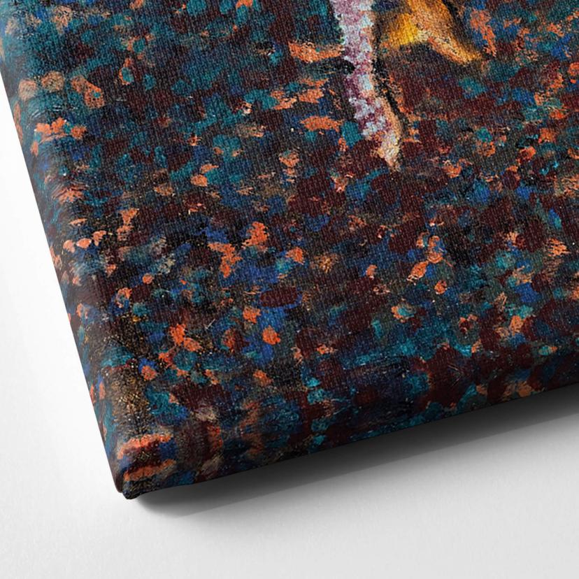 Stampa su tela Degas - Ballerina con tamburello