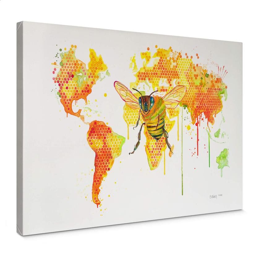 Lienzo Buttafly - Bees World