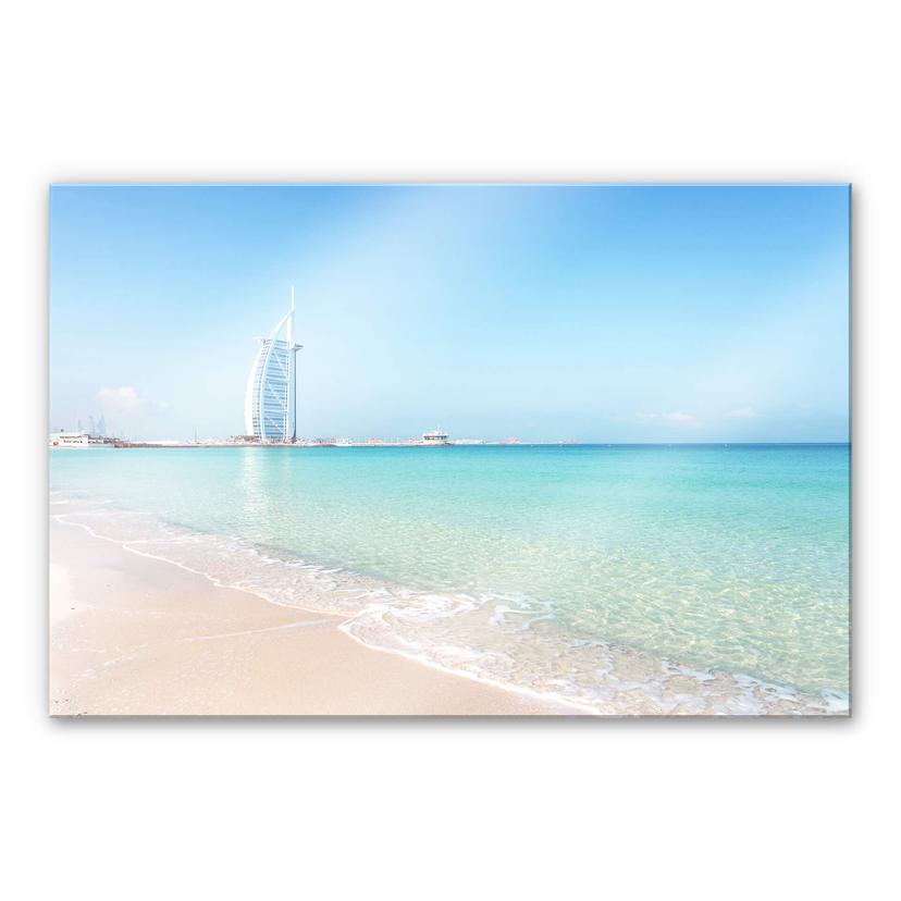 Akrylbillede Colombo - På stranden i Dubai