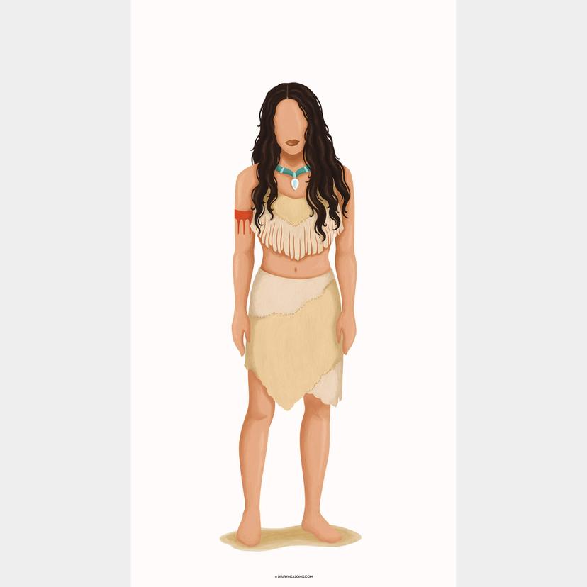 Fotomurale Tohmé - Pocahontas