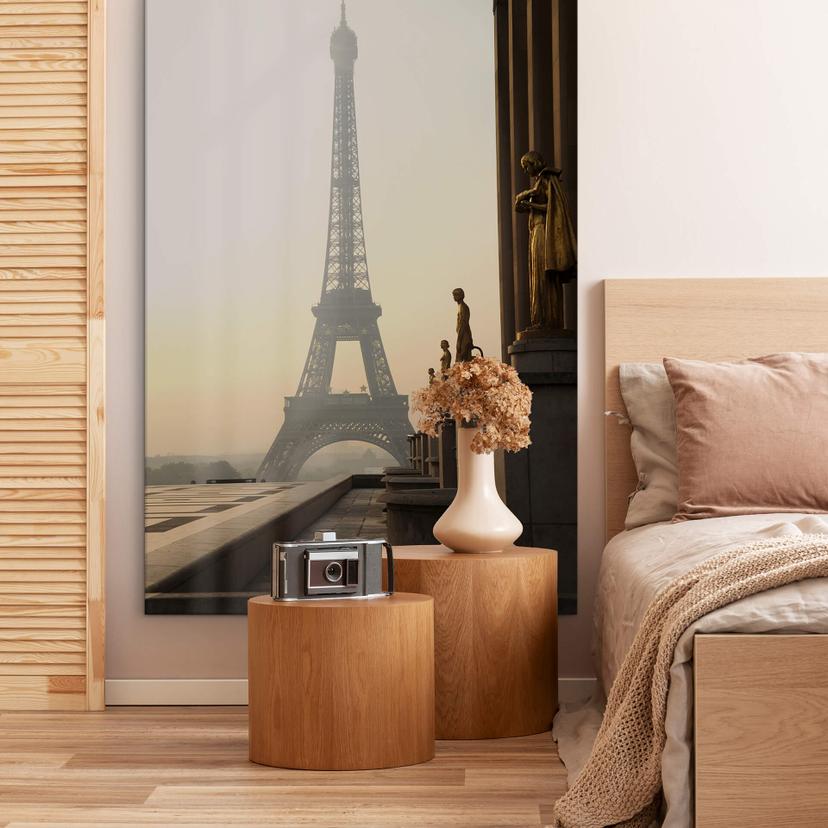 Tableau en verre acrylique Bonjour Paris