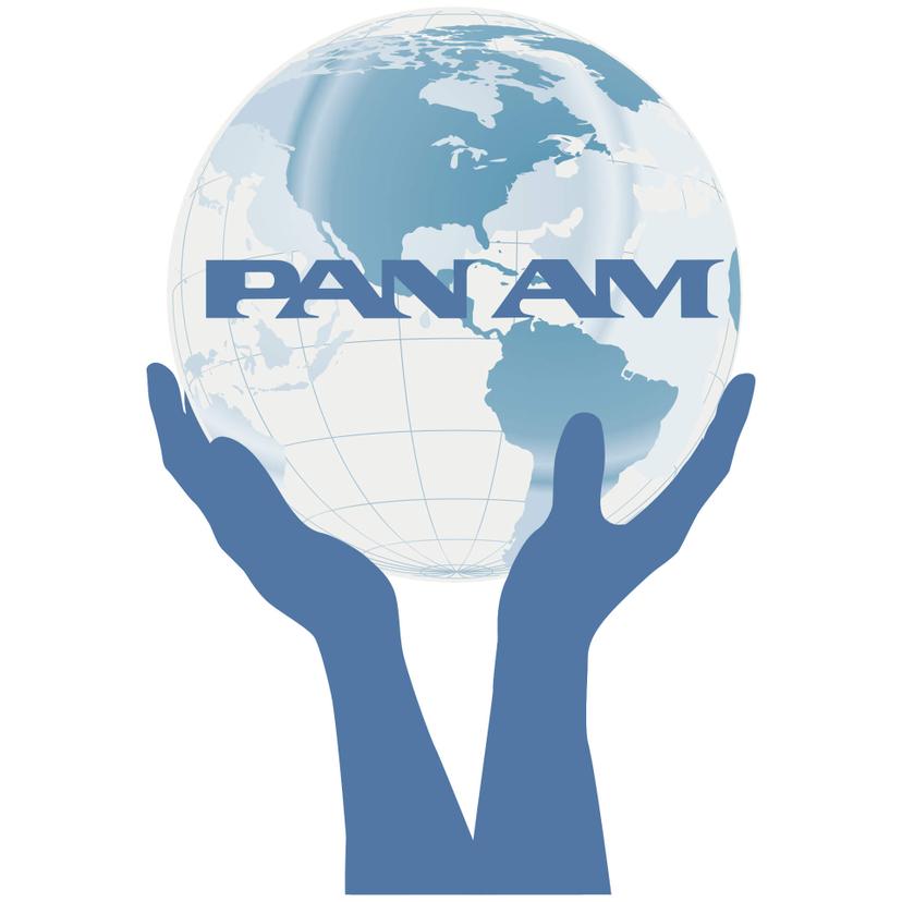 Adesivo murale PAN AM - Il mondo nelle tue mani